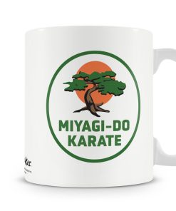 Miyagi-Do Karate Coffee Mug kaffekopp TV-Serie TV show Hvit Netflix Kobra Kai Nerdeportalen